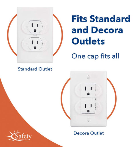 Safety Innovations Ultimate Outlet Safety Cap, Baby Proofing Outlet Plugs, 50 Pack for Child Safety