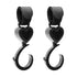 Generic 2 Pieces Stroller Hanger Hook, Rotating Pram Shopping Hooks, Multifunctional Baby Stroller Hooks for Purse