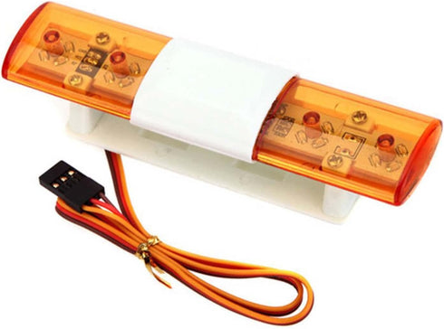 Multi-Function LED Police Flash Light Lamp for 1/10 1/8 RC HSP Traxxas Tamiya Model Car