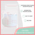 AHSNYLC 30PCS Pink Breastmilk Storage Bag - Milk Bags for Breastmilk for Feeding,Breast Milk Storage Containers