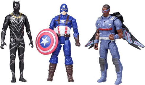 POIUYT Super Hero Series Exclusive Figure Set - 10 Collectible 6.7-Inch Action Figures