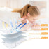 2 Pack, 38"X24" Yoofoss Waterproof Mini Crib Mattress Protector Quilted Mattress Pad Cover Soft and Breathable, Machine