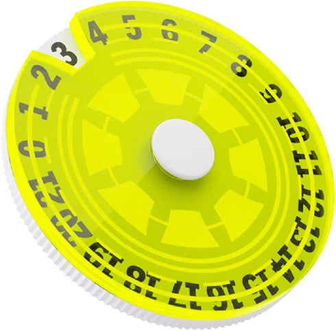 Life Counters Single Dials (4 Pack) | Count Life or Victory Points | Use with Tabletop Games, Premium Acrylic