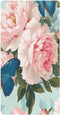 Bseiialft Pink Peonies Leaves Floral Crib Sheets for Boys Girls Soft and Breathable