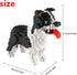 Larcele Micro Dog Building Blocks Set, 950 Pieces KLJM-02 (Border Collie) Mini Building Toy Bricks Kit