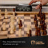 Chess Armory Digital Chess Clock - Portable Timer with Bonus Time and Tournament Features