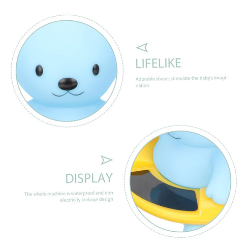 Floating Pool Thermometer for Kids - Safe Bath Toy with Temperature Sensor