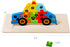 6 Pack Wooden Vehicle Toddler Puzzles for Kids Ages 2-6, Montessori Toys for Learning Jigsaw