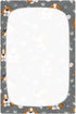 Pigsaly Basset 27x39 Inch Crib Sheets Baseball Cute Hound Dogs Baby Sheet for Standard Crib Mattress Boys Girls Toddler