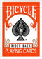 Orange Rider Bicycle Playing Cards - Poker Size Deck by USPCC