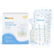 Storage Breastmilk Bags for Baby with Container Spout & Thickened Design, Large