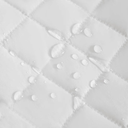 2 Pack 28"x52" NTBAY Waterproof Crib Mattress Protector, Quilted Toddler Fitted Sheet - Machine Washable - Soft