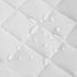 2 Pack 28"x52" NTBAY Waterproof Crib Mattress Protector, Quilted Toddler Fitted Sheet - Machine Washable - Soft