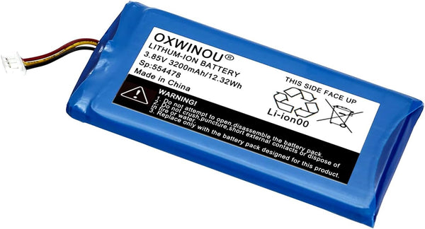 OWXINOU Replacement Battery for Infant Optics DXR-8 Pro, 3200mAh 3.85V Lithium Ion, 1-Pack (Not Compatible with DXR-8)