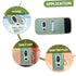 Portable Warmer Bottle Cover - Digital Display Thermal Bag for Outdoor Use