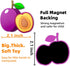 Fridge Magnet for Toddlers 1-3, Strong Rubber Cute Fruit Magnet for Kids, Baby Toys Gift
