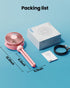 3 360 Gaiatop Mini Portable Stroller Fan, Battery Operated Small Clip on Fan, Detachable Speed Rechargeable Rotate