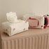 Generic Stylish Bear Embroidery Wet Wipe Pouches,Practical Wet Wipes Storage Bag with Embroidery Designings,Portable