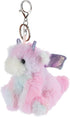 Apricot Lamb Cute Plush Dragon Dinosaur Stuffed Animal Keychain for Kids Bag, Purse, Backpack, Handbag (5 Inches)