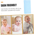 SUPVOX Washable Cotton Diaper Changing Pad Cover - Removable & Stretchy