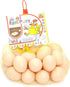 30 PowerTRC Pcs Plastic Eggs Toys, Toy Food DIY Easter Eggs, Real-Life Size Faux Pretend Play Food Play Kitchen
