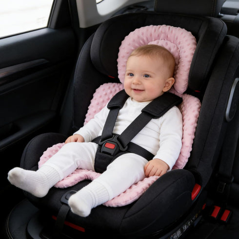 2-in-1 KAKIBLIN Infant Car Seat Insert, Carseat Head Insert & Body Support for Newborn, Reversible Newborn Car Seat