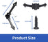 Corner Protector, 4 Inches Furniture Corner Guards, Metal Bracket Embellishments for Home Edge Corner Hardware