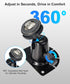 INSEETECH Fan-Shaped Mount for Backup Camera Monitor System - Universal Reverse View Bracket for Car RV Truck Van