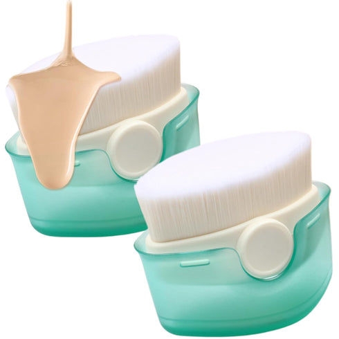 Blablablalu 2pcs Sunscreen Applicator for Kids Sunscreen Lotion Applicator Set with Protective Cap