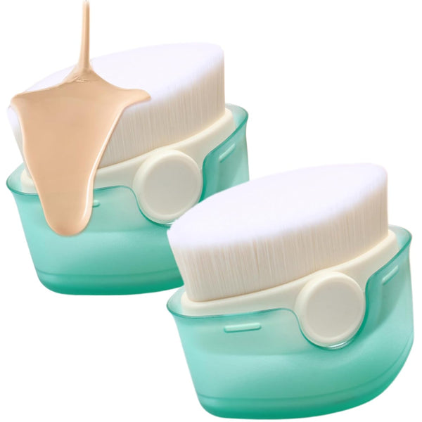 Blablablalu 2pcs Sunscreen Applicator for Kids Sunscreen Lotion Applicator Set with Protective Cap