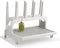 PopYum Seattle Gray Space Saving Drying Rack from 100% Recycled Bottles with