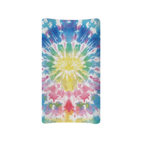 Tie Dye Diaper Change Table Covers Waterproof Girl Changing Pad Cover for