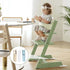 Generic Highchair Safety Leg Extension Pad Easy Install Leg Feet Insert Cover(White)
