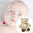 My First Bear Stuffed Animal - Jolitee Beige Neutral Teddy Bear for Newborn, 10"
