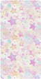 miaozhen Cotton Baby Crib Sheets Soft Stretchy Sweet Cute Stars Blush Color Toddler