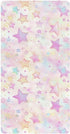 miaozhen Cotton Baby Crib Sheets Soft Stretchy Sweet Cute Stars Blush Color Toddler