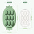 Haakaa Baby Popsicle Mold, Baby Food Maker & Breastmilk Teething Freezer Tray, BPA Free Silicone (Green)