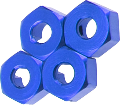 Metal 12mm Wheel Hex Hub Drive Adapters with Pins Screws for 1/10 Arrma Senton Granite Typhon