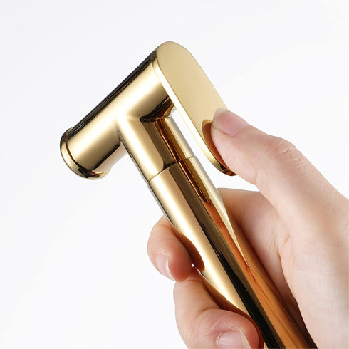 KCHTOWFZ HandheldSprayer Titanium Gold Cloth Diaper Sprayer BrassSprayer for Toilet Kit Shower Sprayer for Pet
