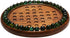 Handcrafted Wooden Solitaire Marble Game, 33 Marble Balls, Large Board Strategy Game for Adults and Family Gifts