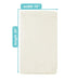 American Baby Company 2 Pack 100% Natural Cotton Fitted Cradle/Bassinet Sheets - 36" x 18" - Ecru, Soft, Hypoallergenic