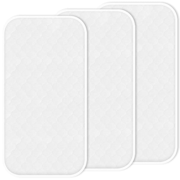 kimitimi Baby Thicker Diaper Changing Quilted Pad Liner, Non-Slip 3 Pack Heavy Absorbency