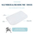 Baby Delight Slumber and Beside Me Doze Sheet for Bassinet, Machine Washable, White
