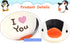 HWD 8.7" Soft Stuffed Penguin Dolls - Stuffed Animals Toys, Gifts for Kids, Toddlers, Birthday, Christmas (Black)