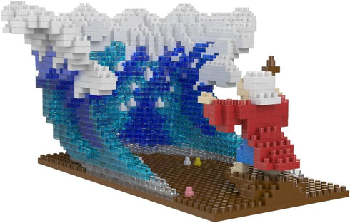 Jesus Series-Moses Parted The Red Sea Mini Figurine, Collectable Building Set for Ages 14+, 904 Pieces