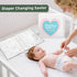 Baby Diaper Bag Organizer, Compact & Foldable Travel Organizer Pouches for Diaper Wipes and Small Essentials, Gift