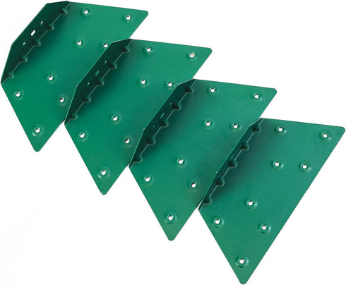 Generic 4 Set Pcs EZ Frame Brackets Accessories, A-Frame Brackets for Wooden Swing Beam, High Strength Support Fitting