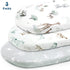 3 Pack, Ultra Soft Fitted Bassinet Sheets Universal Fitted for.Baby Cradle Moses Basket Oval Rectangle Mattress Safe