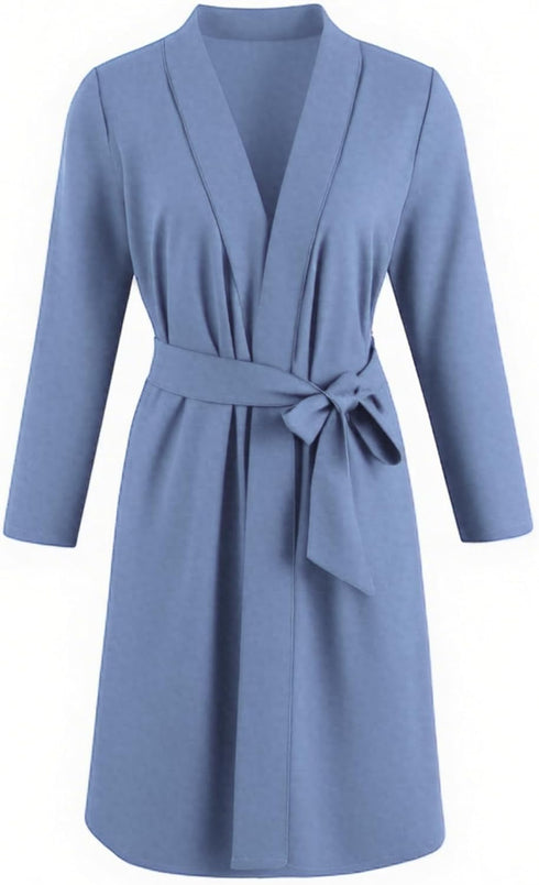 Set, Mommy SUFEINI Maternity Robe and Matching Swaddle Blanket Plus Size Women Postpartum Robes Sleepwear New Gift