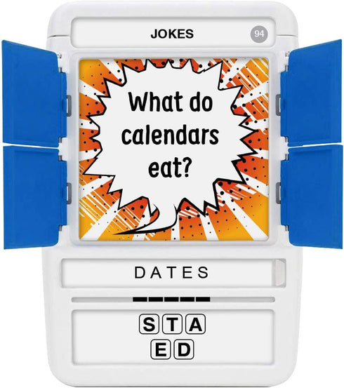 100 PICS Jokes Game - Fun Travel Games for Kids and Adults, Family Games, Ages 6+